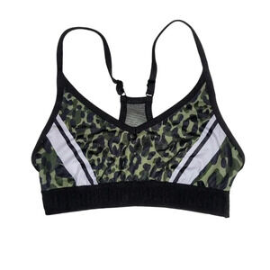 Victoria's Secret PINK Ultimate Lightly Lined Camo Animal Print Sports Bra, S